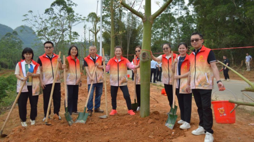 省互助会党支部开展“传承雷锋精神，播种绿色希望”主题党日活动